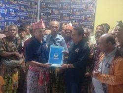 Sandy Rupidara, Ketua DPD Nasdem, Mendaftar sebagai Balon Wabup: Tekankan Komitmen dan Profesionalisme