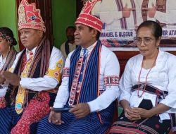 Imanuel Blegur Resmi Pinang Reiner Atabui dengan Upacara Adat Meriah di Wolwal