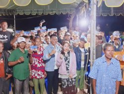 Antusiasme Meluap! Ribuan Masyarakat Rote Ndao Sambut Paulus Henuk