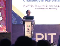 Penjabat Gubernur Ayodhia Kalake Resmi Buka PIT POGI XXVII NTT 2024: Sinergi untuk Kesehatan Ibu dan Anak