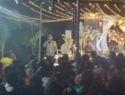 Polres Kupang Bubarkan Resepsi Pernikahan yang Melebihi Batas Waktu Izin