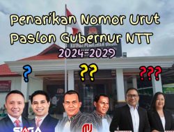 Sore Ini Penarikan Nomor Urut Paslon Gubernur NTT 2024: Siapa yang Mendapat Nomor Favorit? 