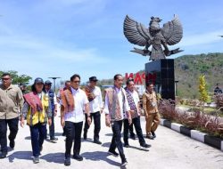 PLBN Napan Diresmikan Presiden Jokowi, Masyarakat Sambut dengan Sukacita