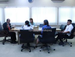 Penjabat Wali Kota Kupang Terima Audiensi dari Panitia Konser Musik Amazing Grace Worship Night