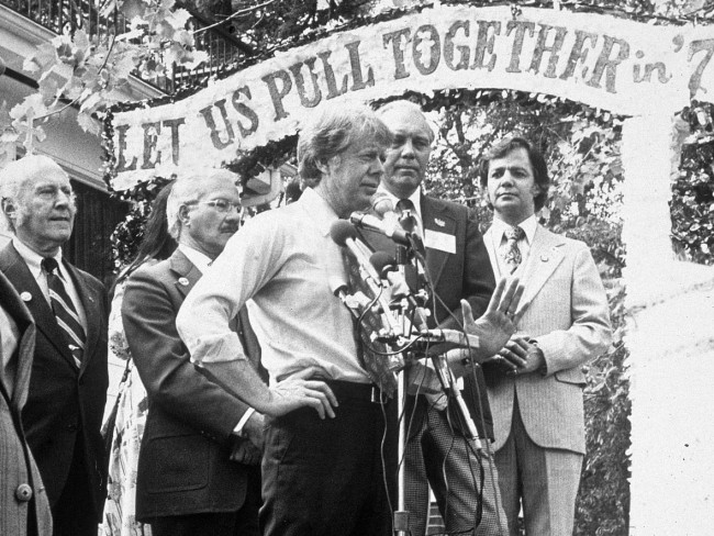 Jimmy Carter, presiden AS ke-39 tutup Usia 2 jimmy carter let us pull together