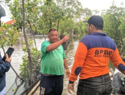 Banjir Rob Menerjang Kabupaten Tegal, 3.987 Warga Terdampak