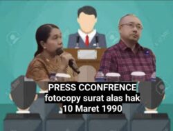 Ngotot Nuntut Hak Tanah Leluhur Kami di Kerangan, Mikael Mensen : Awas Karma Turun ke Anak Cucu