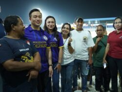 Pertandingan Persekota vs PS Malaka ditonton langsung Wali kota dan Wakil