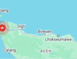 Tanpa Peringatan! Gempa Bumi M5,4 Mengguncang Banda Aceh