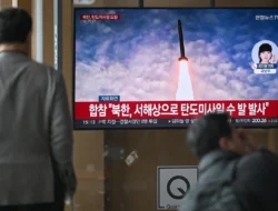 Korea Utara Luncurkan Rudal Balistik Setelah Latihan Gabungan Korsel dan AS