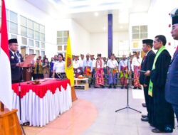Sekda Definitif Kabupaten Kupang Akhirnya Dilantik, Mateldius Sanam Diminta Jaga Integritas