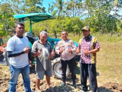 50 Hektar Lahan Petani Malaka Timur Siap Produktif Lewat Pacul Tanah Gratis