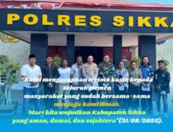 Sinergi TNI-Polri di Maumere: Masyarakat Didorong Lawan Hoaks dan Anarkisme