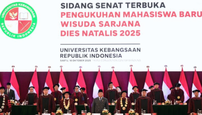 presiden-prabowo-subianto-kukuhkan-mahasiswa-baru-dan-wisuda-521-sarjana-ukri-belajar-tidak-boleh-berhenti