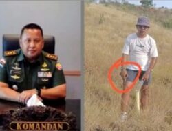 Parah! Oknum Intel Kodim 1630 Labuan Bajo Pamer Senjata Api di Depan Masyarakat