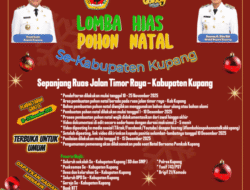 Pemkab Kupang Gelar Lomba Hias Pohon Natal: Dorong Kreativitas Dalam Komitmen Kebersamaan