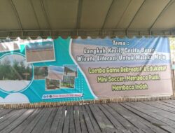 Aksi Nyata Agustinus Bria Seran: Dukung Mini Soccer dan Lomba Literasi di Pantai Abudenok