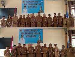 11 Sekolah SD dan SMP Se-Kupang Tengah Lakukan Sertijab Kepala Sekolah