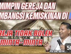 Soal Kemiskinan di NTT, Dr. Edwer Dethan: Gereja Tidak Boleh Meminta Minta