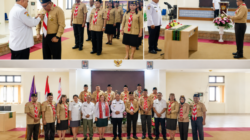 Bupati TTS Kukuhkan Caretaker Kwarcab Pramuka TTS, Siapkan Muscab hingga Jambore Nasional: Ini Susunan Pengurusnya