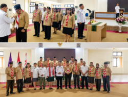 Bupati TTS Kukuhkan Caretaker Kwarcab Pramuka TTS, Siapkan Muscab hingga Jambore Nasional: Ini Susunan Pengurusnya