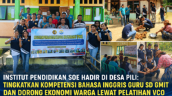 PkM Institut Pendidikan Soe di Desa Pili: Guru Dilatih Bahasa Inggris, Warga Belajar Produksi VCO