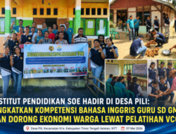 PkM Institut Pendidikan Soe di Desa Pili: Guru Dilatih Bahasa Inggris, Warga Belajar Produksi VCO