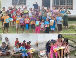 Isi Liburan dengan Literasi, TBM Mafeinekan Dampingi Puluhan Anak Tingkatkan Minat Baca