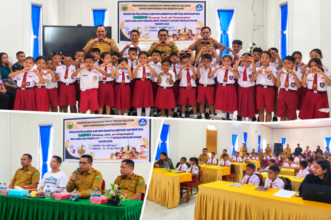 Kadis PK TTS Buka Pelatihan Metode Matematika GASING, Dorong Peningkatan Numerasi di Sekolah Dasar 1 65e24a00 75cc 4ede 9f10 00cfa166e057
