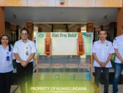 Inovasi Dosen Teknik Mesin Undana Hadirkan Mesin Bottle Press, Solusi Efisien Kurangi Volume Sampah Plastik