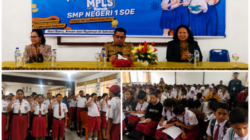 350 Murid Baru SMP Negeri 1 SoE Ikuti MPLS Ramah, Kadis PK TTS Resmi Membuka Kegiatan