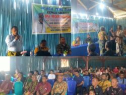 Sambutan Perpisahan Berubah Haru, Seprianus Teteskan Air Mata