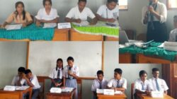 Perdana Digelar Terbuka, Empat Paslon Ketua OSIS SMA Negeri Pantola Adu Gagasan