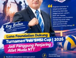 Luna Foundation Dukung SMSI Cup I 2026, Dinilai Jadi Panggung Menjaring Atlet Voli NTT