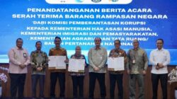 Aset Rampasan KPK Rp763 Juta Diserahkan ke ATR/BPN, Bakal Dimanfaatkan untuk Kedinasan